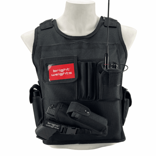 Bulletproof vest with plates