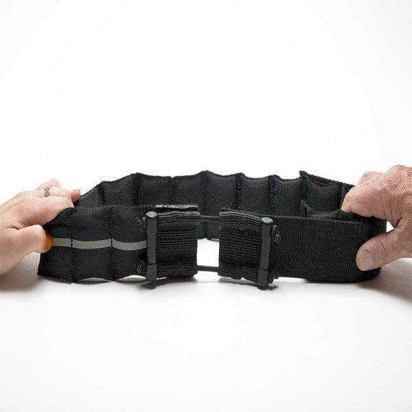 Alternative view of Freediving weight belt (velcro)